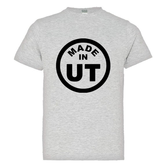 PleaseMeTees™ Youth From Born Made In Utah UT Logo Label Tag HQ Tee