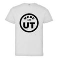 thumbnail image 1 of PleaseMeTees™ Youth From Born Made In Utah UT Logo Label Tag HQ Tee, 1 of 1