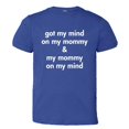 thumbnail image 1 of PleaseMeTees™ Youth Got My Mind On My Mommy I Love Dad Parents HQ Tee, 1 of 1