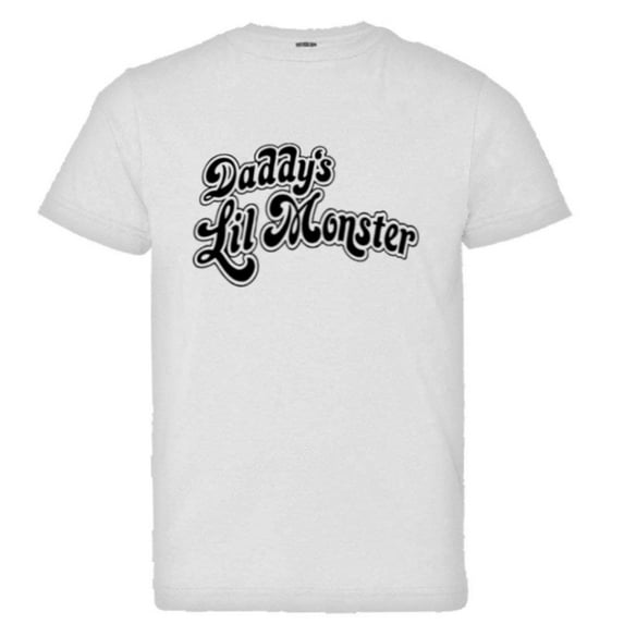 PleaseMeTees™ Youth Harley Quinn Daddys Little LIL Monster Suicide HQ Tee