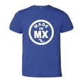 thumbnail image 1 of PleaseMeTees™ Youth Hecho Born Made In Mexico MX Logo Label HQ Tee, 1 of 1