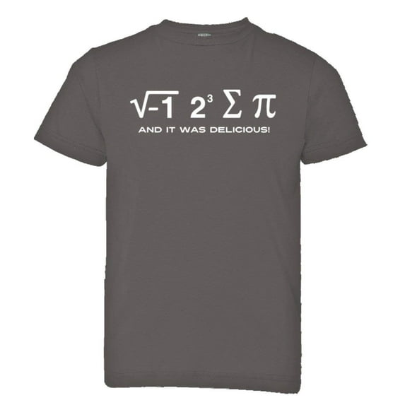 PleaseMeTees™ Youth I Ate Sum PI It Was Delicious Math Equation HQ Tee