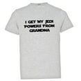 thumbnail image 1 of PleaseMeTees™ Youth I Get My Jedi Powers From Grandma HQ Tee, 1 of 1