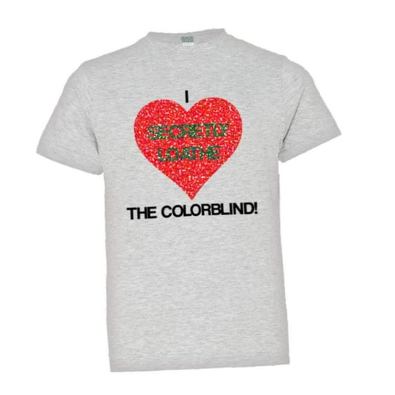 PleaseMeTees™ Youth I Secretly Loathe Hate The Colorblind Test HQ Tee