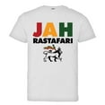 thumbnail image 1 of PleaseMeTees™ Youth Jah Mon Jamaica Rastafari Lion Ya HQ Tee, 1 of 1