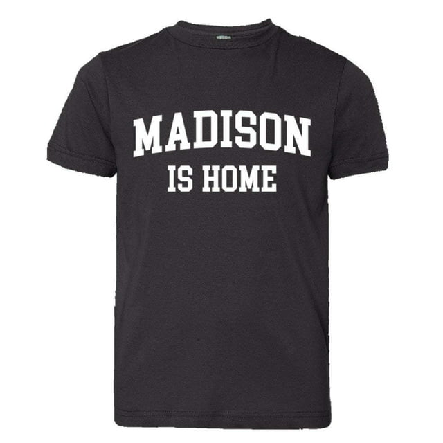 PleaseMeTees™ Youth Madison Wisconsin Is Home Born In From Badgers HQ Tee