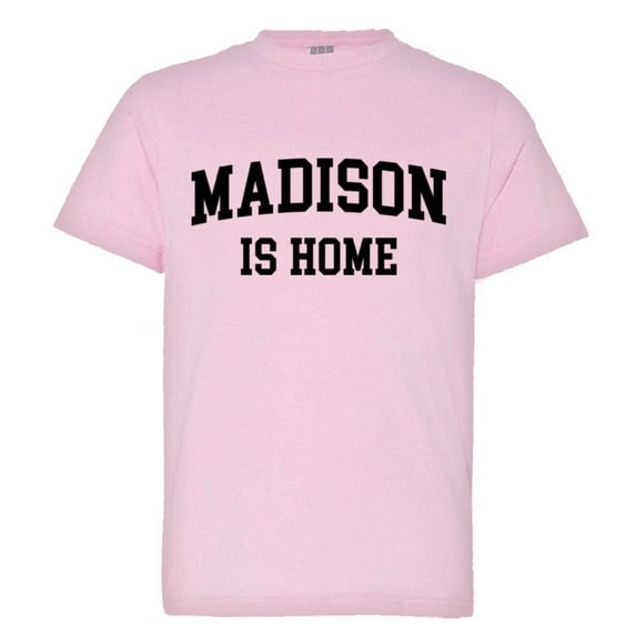 PleaseMeTees™ Youth Madison Wisconsin Is Home Born In From Badgers HQ Tee