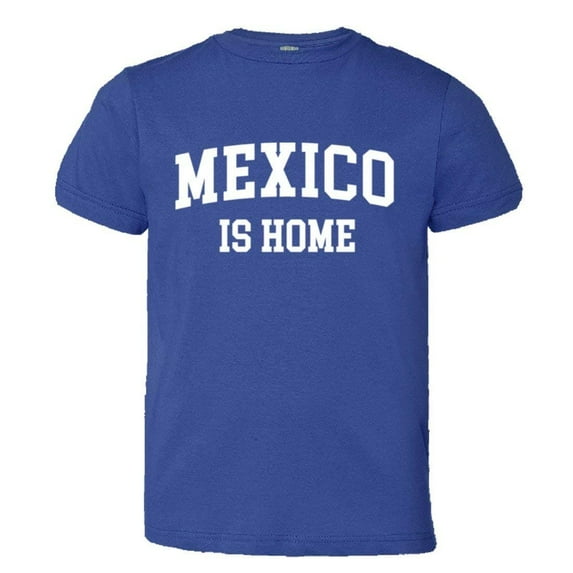 PleaseMeTees™ Youth Mexico Is Home Born In From Hecho EN HQ Tee