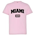 thumbnail image 1 of PleaseMeTees™ Youth Miami Florida 305 Area Code Distressed HQ Tee, 1 of 1