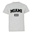 thumbnail image 1 of PleaseMeTees™ Youth Miami Florida 305 Area Code Distressed HQ Tee, 1 of 1