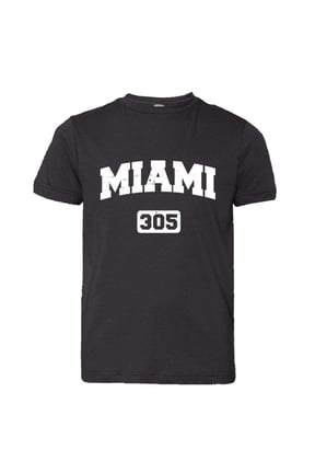 PleaseMeTees™ Youth Miami Florida 305 Area Code Distressed HQ Tee