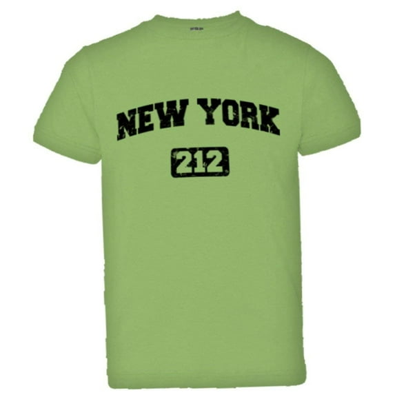 PleaseMeTees™ Youth New York 212 Area Code I Love NY Distressed HQ Tee