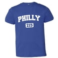 thumbnail image 1 of PleaseMeTees™ Youth Philly 215 Area Code Philadelphia Distressed HQ Tee, 1 of 1