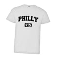 thumbnail image 1 of PleaseMeTees™ Youth Philly 215 Area Code Philadelphia Distressed HQ Tee, 1 of 1