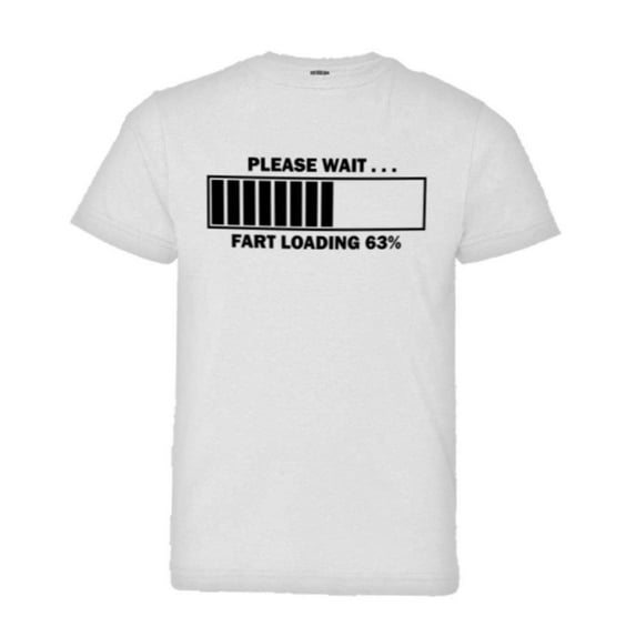 PleaseMeTees™ Youth Please Wait Fart Loading Gas HQ Tee