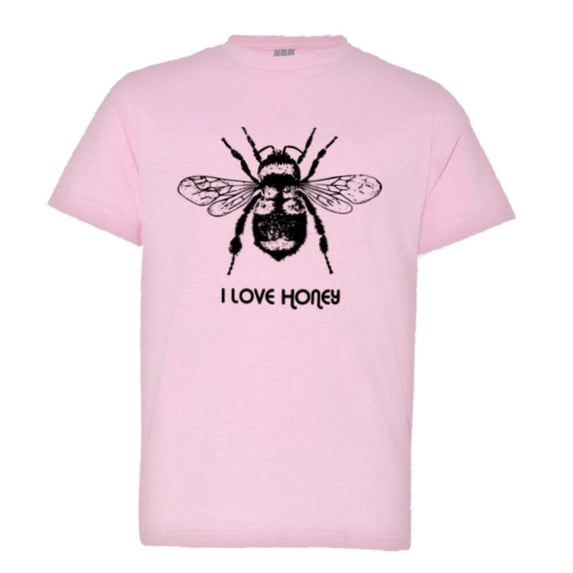 PleaseMeTees™ Youth Save The I Love Honey Bees HQ Tee
