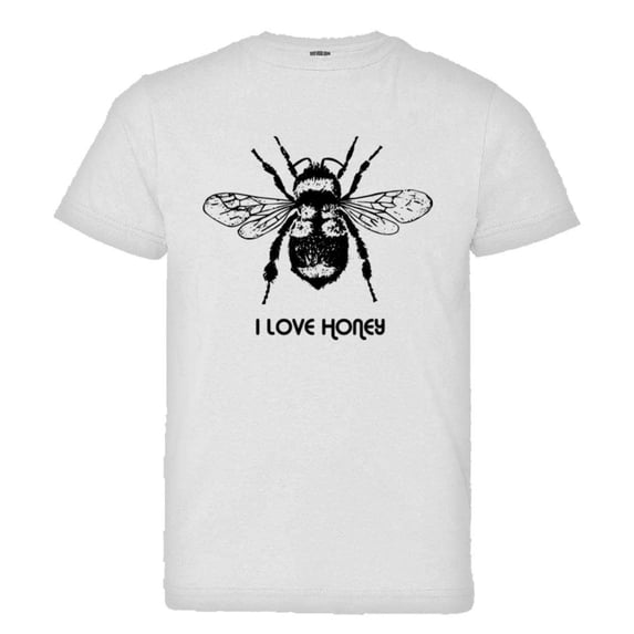 PleaseMeTees™ Youth Save The I Love Honey Bees HQ Tee