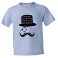 thumbnail image 1 of PleaseMeTees™ Youth Sir I Shat My Pantaloons Hat Glasses Pooped HQ Tee, 1 of 1