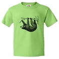 thumbnail image 1 of PleaseMeTees™ Youth Sloth Zoo Animal Live Slow Drawing Sketch HQ Tee, 1 of 1