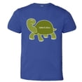 thumbnail image 1 of PleaseMeTees™ Youth Turtle Take It Slow Easy Relax Cute Sketch HQ Tee, 1 of 1