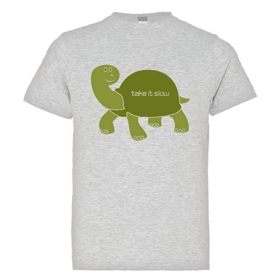 PleaseMeTees™ Youth Turtle Take It Slow Easy Relax Cute Sketch HQ Tee