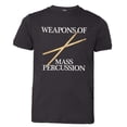 thumbnail image 1 of PleaseMeTees™ Youth Weapons Of Mass Percussion Drum Sticks HQ Tee, 1 of 1