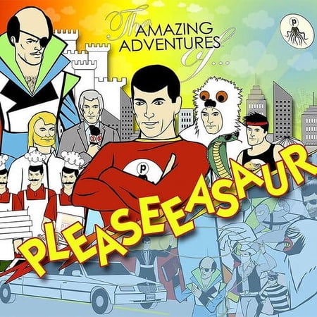 Pleaseeasaur - Amazing Adventures of Pleaseeasaur - Comedy - CD