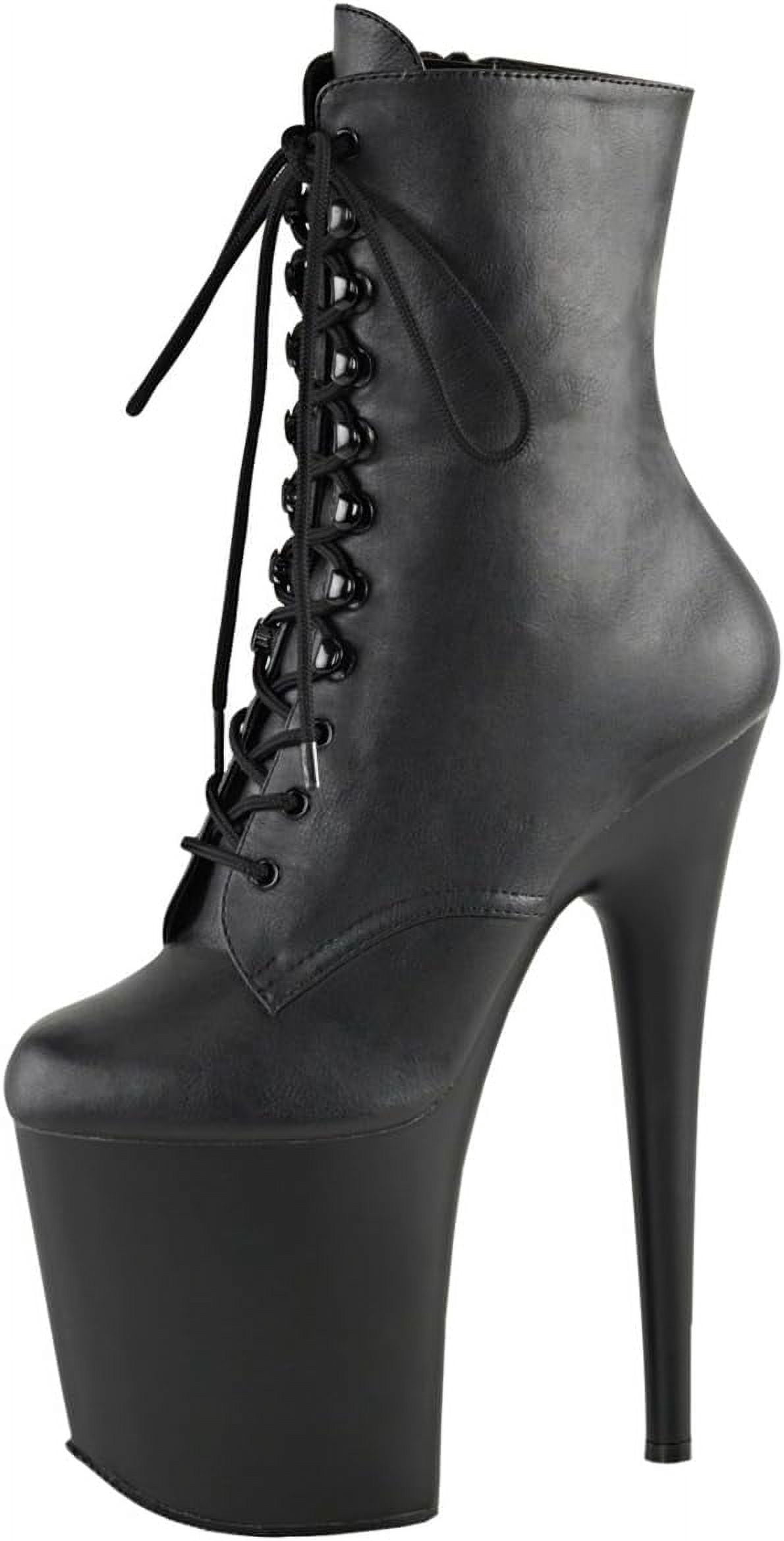 Pleaser Flamingo-1020 in Brown – Pleaser Shoes