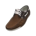 thumbnail image 1 of Pleasure Island Slip-On Men's Loafer Style Mesh Shoe, 9 Medium Coffee Brown -, 1 of 4