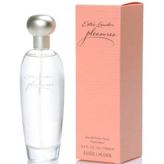 Pleasures by Estee Lauder Eau De Parfum Spray for Women 3.40 oz (Pack of 2)