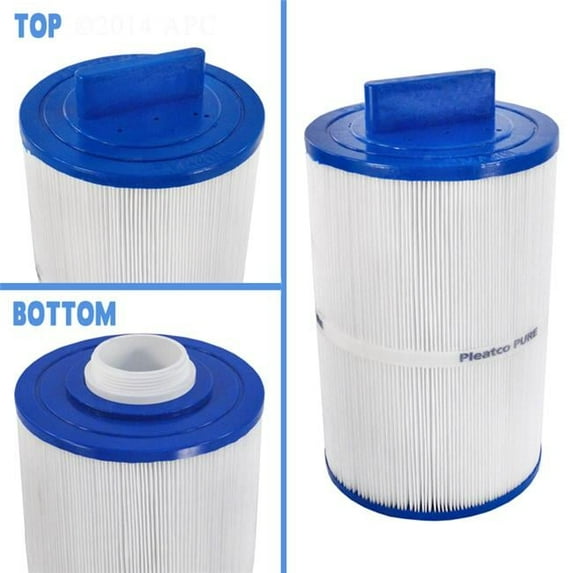 Pleat 6 x 9.25 in. Pool & Spa Replacement Filter Cartridge, 40 sq ft.