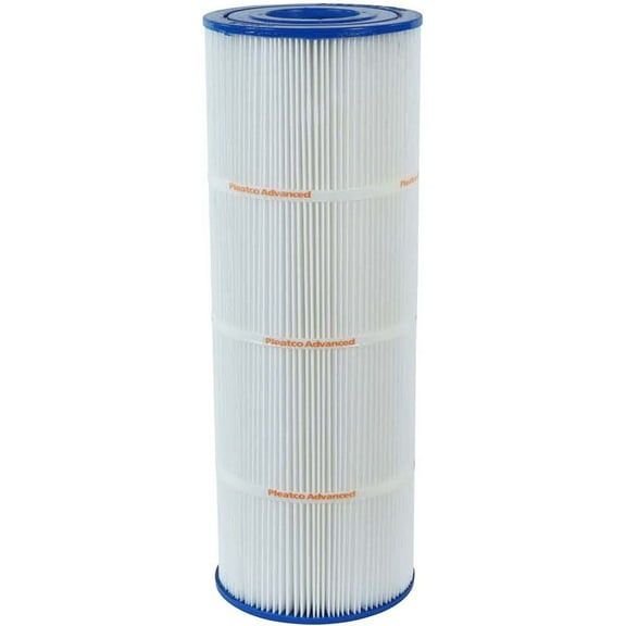Pleatco PA50-EC Pool Filter Cartridge Replacement for Unicel: C-7656, Filbur: FC-1240, OEM Part Numbers: CX500-RE, R173409, 27-079, White