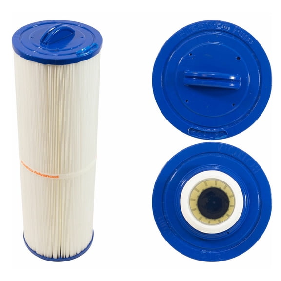 Pleatco PCAL60-F2M Pool Filter Cartridge, 60sqft, 2" MPT b, 5.19" D, 16" L, 3oz
