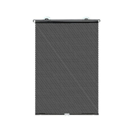 Pleated Blind with Suction Cup, No Drilling Retractable Window Shade, Aluminum Film Material, Heat Protection Sunscreen, for Kitchen Bathroom Office Car, Easy to Install