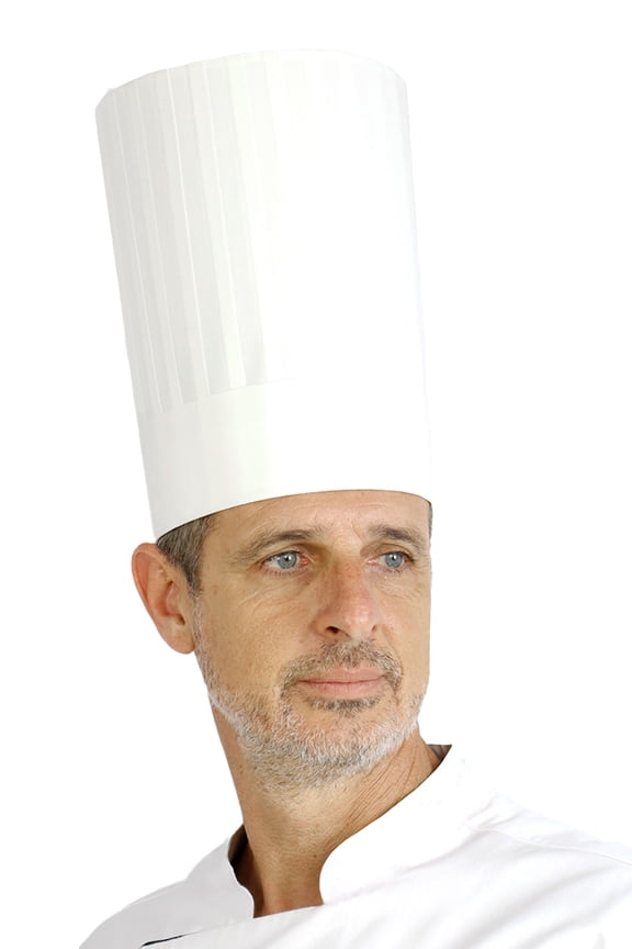 Pleated Chef Hat 10" Height