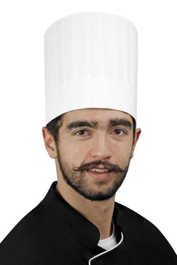 Pleated Chef Hat 7" Height