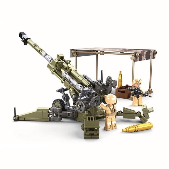 US Army 155mm Howitzer Building Block Set | General Jims Toys & Bricks | GJ-FAT