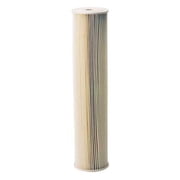 Pleated Filter Cartridge, 20 gpm, 50 Micron, 4-1/2" O.D., 20 in H 255496-75