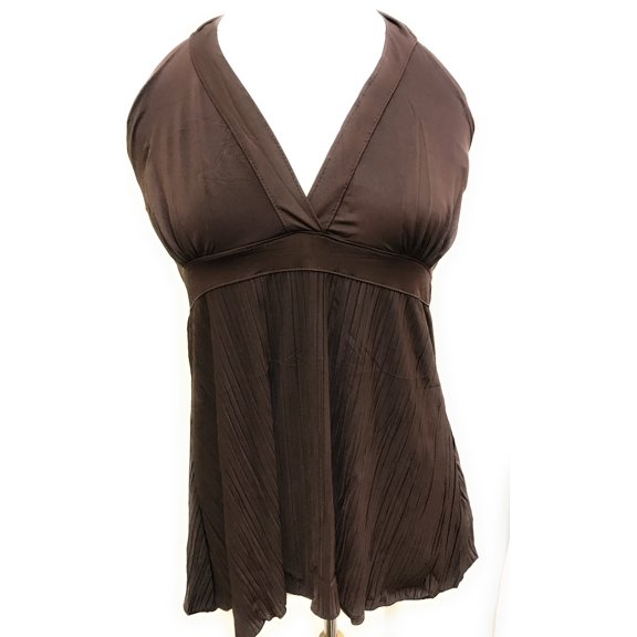 Pleated Halter Top