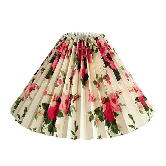 Pleated Lampshade Cloth Ceiling Bedroom Fabric Printing Printing