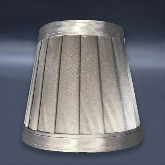 Pleated Lampshade, European Style Lamp Cover, Desk Lamp Shades, Small Lamp Shades, Lamp Shades for Table Lamps, Bedside Table LED Light Cover, Chandelier Replacement Lampshade,3.5" TopĂ—3.9" Bottom