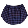thumbnail image 1 of Pleated Plaid Skirt for Women Stretchy High Waist A-line Flared Casual Mini Skirt Women's Layered Tiered Sheer Stripe Printing Casual Skirt for Women, 1 of 3