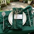 thumbnail image 1 of Pleated Polyester Napkin for Wedding Dessert Table Decor, Reusable Party Table Napkin for Dining, 1 of 5
