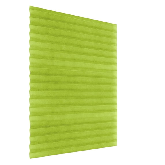 Pleated Privacy Curtain Adhesive Light Blocking Window Blind No Drill Needed Easy Install Thermal Insulated Bedroom Living Room Bathroom Home Decor, 1 Curtain