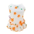 thumbnail image 1 of Pleated Pullover Dog Dress - Soft Summer Princess Cosplay Costume for Small Dogs, 1 of 8