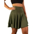 thumbnail image 1 of Pleated Skater Skirts with Shorts for Women Girls Tennis Skirt High Waist Skirt Sport Running Skirt for, 1 of 9