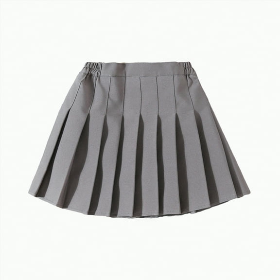 Pleated Skirts for Girls High Waisted School Uniform Skort with Undershorts Athletic Girls Tennis Skirt