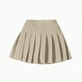 thumbnail image 1 of Girls' Pleated Plaid Mini Skirt with Shorts Girl Uniform School Tennis Skater Skirts Skort, 1 of 8