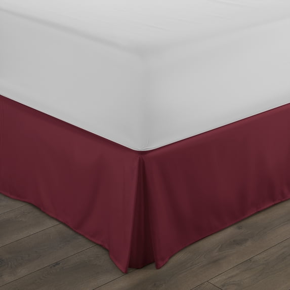 Pleated Solid Bed Skirt by ienjoy Home