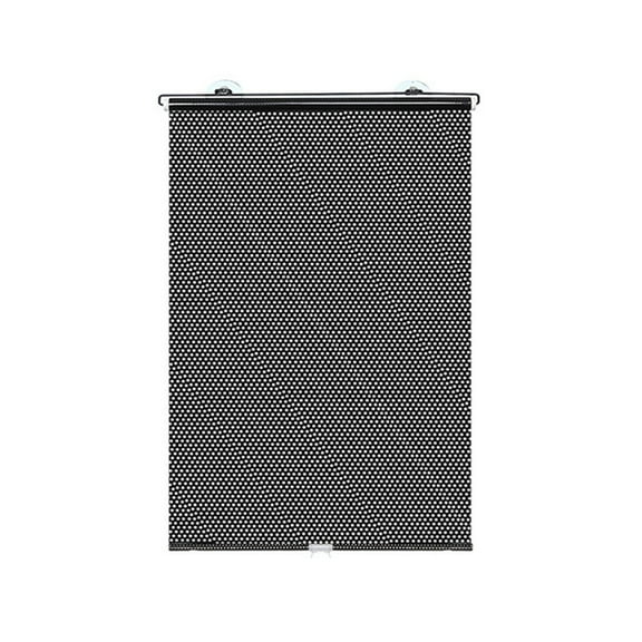 Pleated Suction Cup Blind, Retractable Window Shade, Heat Protection Blind For Kitchen Bathroom Office Or Car, No Drilling Required